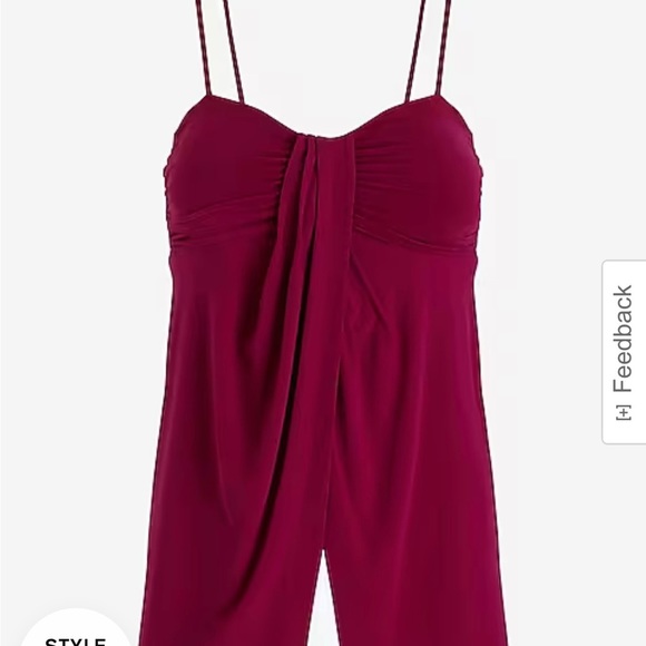 Sweetheart Neckline top from Express. Size M - Picture 4 of 6